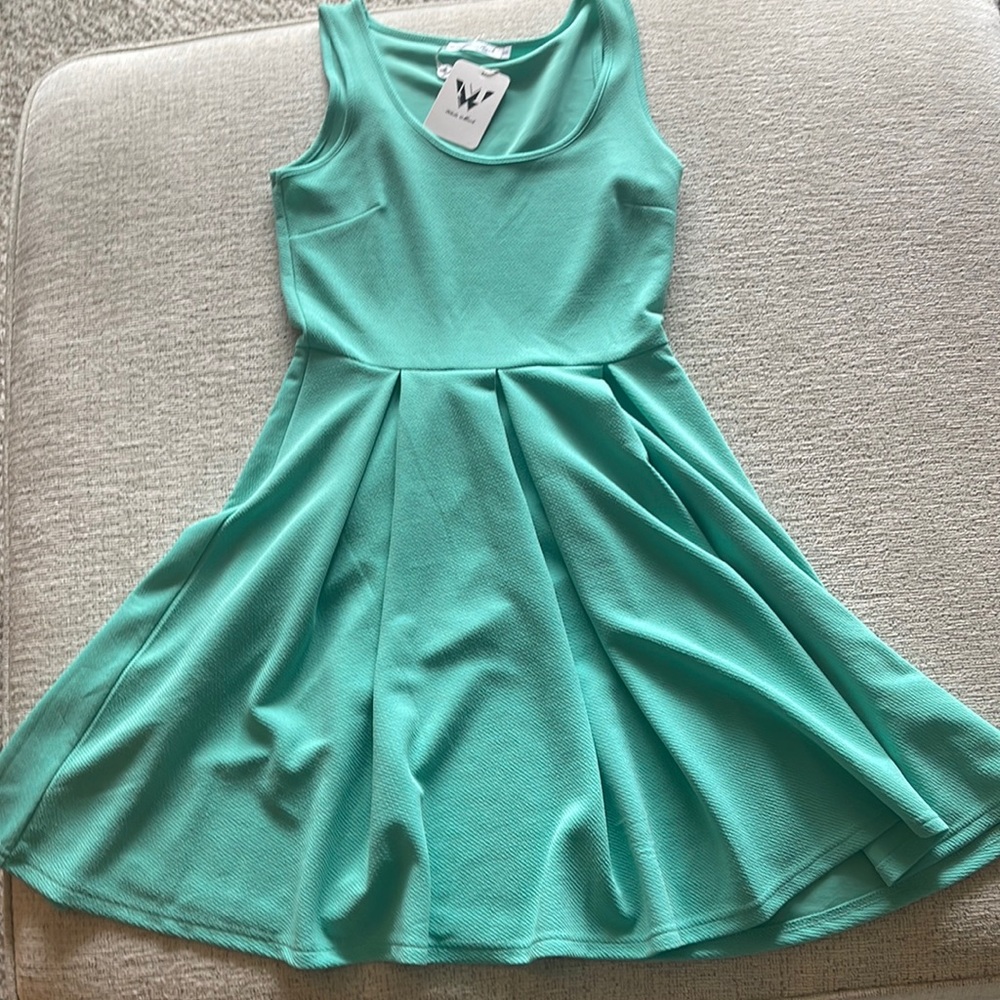 Mint green dress new with tags